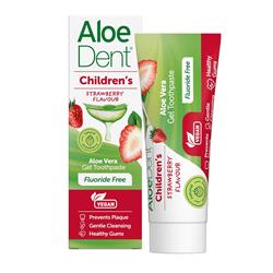 Aloe Dent Aloe Dent Children's Aloe Vera Toothpaste Strawberry Flavour 50ml