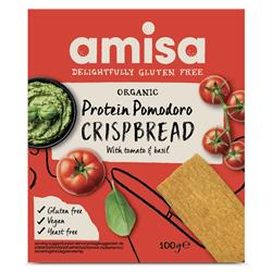Amisa Amisa Organic Crispbread Protein Pomodoro 100g