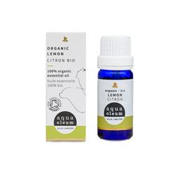 Aqua Oleum Organic Lemon Essential Oil 10ml