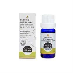 Aqua Oleum Organic Citronella Essential Oil 10ml