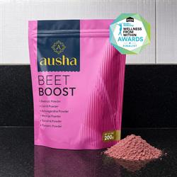 AUSHA Ausha Beet Boost Powder 200g - 9 Superfoods Blend