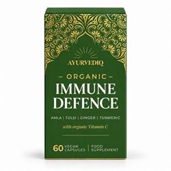 Ayurvediq Wellness FREE - Organic Immune Defence with Vitamin C - 60 Vegan Capsules
