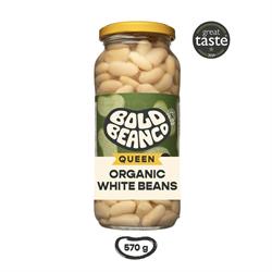Bold Bean Co Organic White Beans 570g