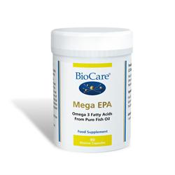 Biocare Mega EPA (EPA/DHA fish oil concentrate) 90 capsules