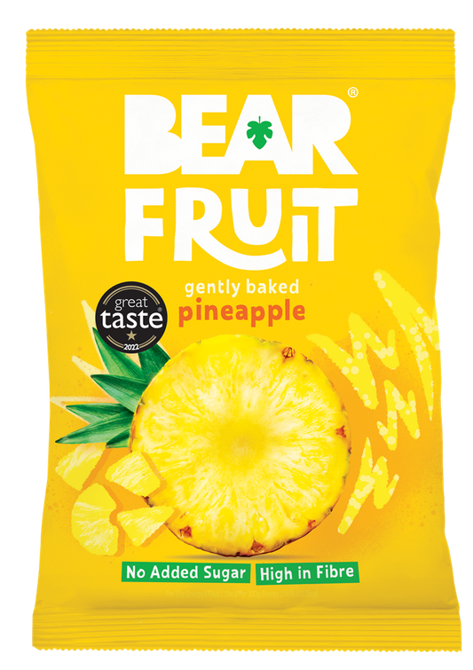 BEAR Bear Fruit Gently Baked Pineapple 35g