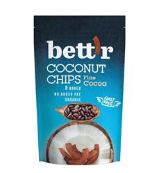 Bettr Coconut Chips with Cacao Organic Vegan Gluten Free 40g