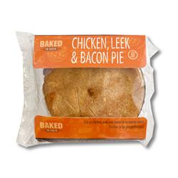 Chunk Gluten Free Chicken Leek & Bacon Pie 247g