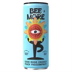 BEEMORE Peach Passion Fruit Good Mood Energy Drink 250ml