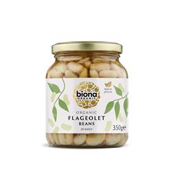 Biona Biona Organic Flageolet Beans - in Glass Jars 350g