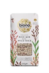 Biona Biona Organic Wild Rice Mix (Wild Red and Brown Rice) 500g