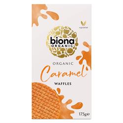Biona Biona Organic Caramel Syrup Waffles 175g