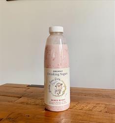 Berkeley Farm Dairy Organic Mixed Berry Drinking Yogurt 750ml