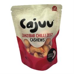 Cajuu Zanzibar Chilli Zest Cashew Nuts Pouch 45g