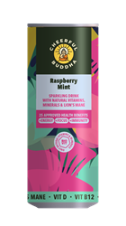 Cheerful Buddha Cheerful Buddha Raspberry and Mint Functional Mushroom Sparkling Drink 250ml