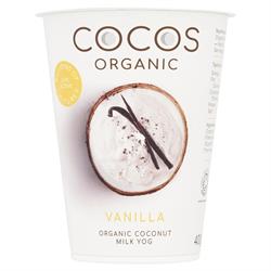 Cocos Cocos Organic Live Coconut Yog Vanilla 400g