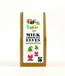 Cocoa Loco Cocoa Loco Organic Milk Chocolate Elves Bars 100g