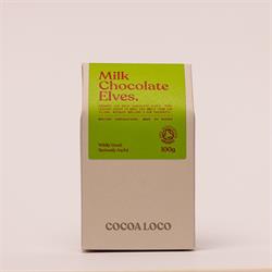 Cocoa Loco Cocoa Loco Organic Milk Chocolate Elves Bars 100g