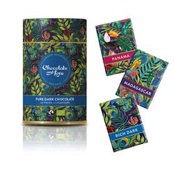 Chocolate and Love Chocolate and Love Filled Tin - Rich Dark 165g