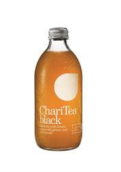 ChariTea ChariTea Black - Black & Lemon Iced Tea - 330ml glass bottle
