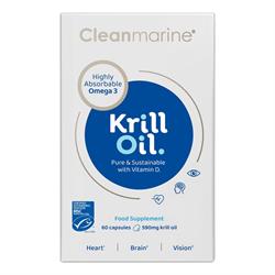 Cleanmarine High Strength Krill Oil 60 capsule