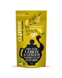 Clipper Clipper Organic Lemon Ginger Loose Leaf Tea 80g