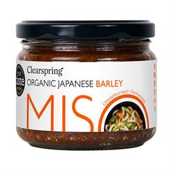 Clearspring Organic Barley Miso Paste jar (up) 300g