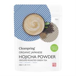 Clearspring Organic Japanese Hojicha Powder - Ground Roasted Green Tea 40g