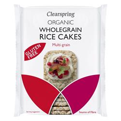 Clearspring Org 3-Grains thin Rice Cakes 130g