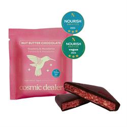 Cosmic Dealer Organic Nut Butter Chocolate Raspberry & Macadamia Bite 20g