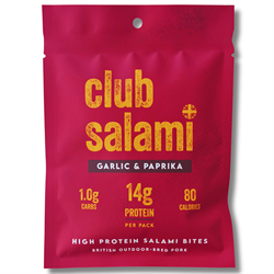 Club Salami Garlic & Paprika High Protein Salami Bites 36g