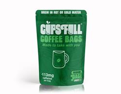 Cups Full Cups Fill Pace Coffee Bags - 10 coffee bags per pouch