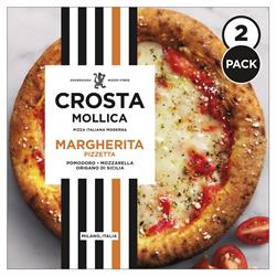 Crosta Mollica Margherita 2-Pack Mini Pizza 2 x 211g