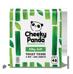 Cheeky Panda The Cheeky Panda Plastic Free Toilet Tissue 48 Rolls
