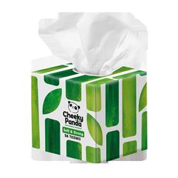 Cheeky Panda 100% Bamboo Facial Tissue Cube 3ply 56 Sheets