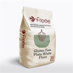 Doves Farm Freee Gluten Free Plain White Flour 16kg