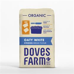 Doves Farm Organic Strong White Flour with Added Wholegrain Oats 1.5kg
