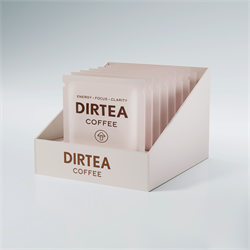 Dirtea Mushroom Coffee. 7 sachet pack