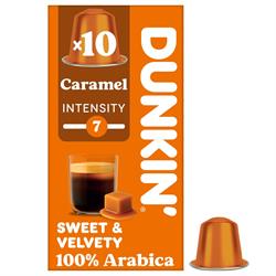 Dunkin Dunkin Nespresso Compatible Capsules Caramel 10 capsules
