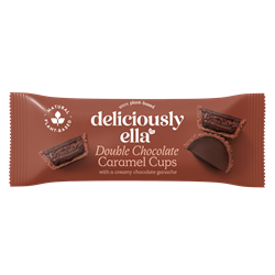 Deliciously Ella Deliciously Ella Double Chocolate Caramel Cup 36g