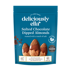 Deliciously Ella Deliciously Ella Salted Chocolate Dipped Almonds 75g