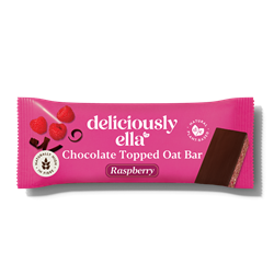 Deliciously Ella Deliciously Ella Raspberry Chocolate Topped Oat Bar 50g