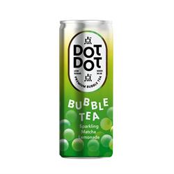 Dot Dot Dot Dot Bubble Tea Sparkling Matcha Lemonade Can 250ml