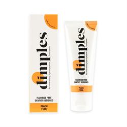 Dimples Dimples Re-mineralising Hydroxyapatite Toothpaste Peach 75ml