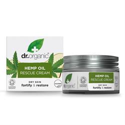 Dr Organic Hemp Oil Rescue Cream 50ml