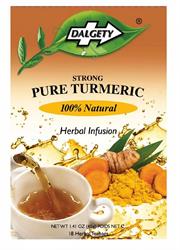 Dalgety Teas Dalgety Pure Turmeric 18 Teabags