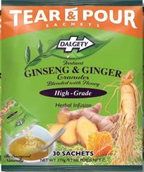 Dalgety Teas Dalgety Instant Ginseng & Ginger Tea 30 Sachets
