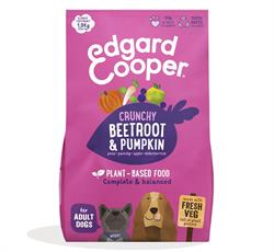 Edgard and Cooper Plant-Based Dog Food with Fresh Beetroot and Pumpkin for Dogs 7kg