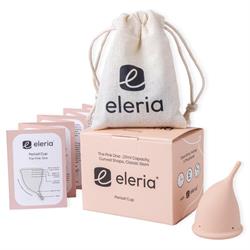 ELERIA Eleria Pink Period / Menstrual Cup 20ml medical grade silicone