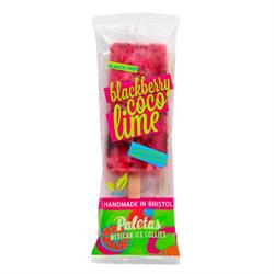 Paletas Ice Lollies Paletas Blackberry Coco Lime Ice Lolly 100ml