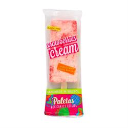 Paletas Ice Lollies Paletas Strawberries & Cream Ice Lolly 100ml